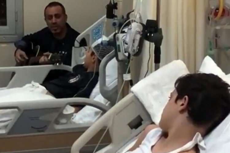 Haluk Levent hastaneye gitti konser verdi