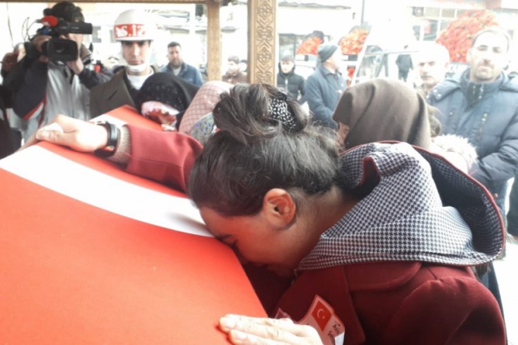 Şehit Piyade Uzman Onbaşı, son yolculuğuna uğurlanıyor