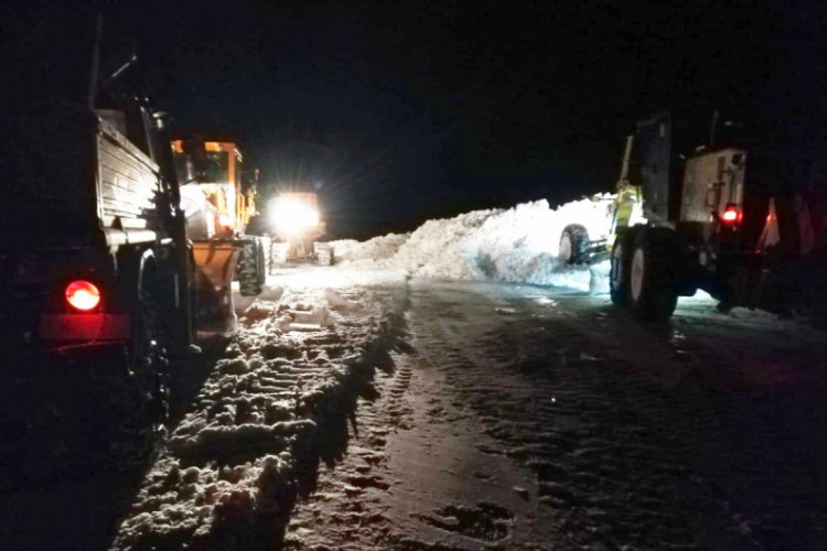 Karda kaybolan adamı arama &ccedil;alışmaları yeniden başlıyor