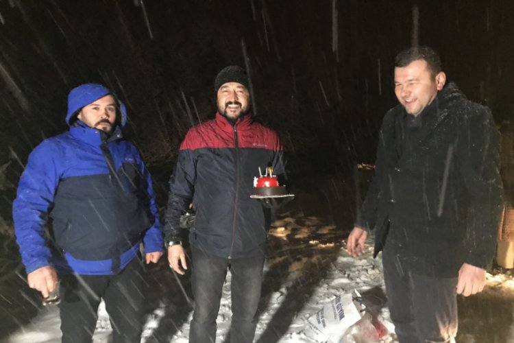 39'uncu yaşına lapa lapa kar altında girdi
