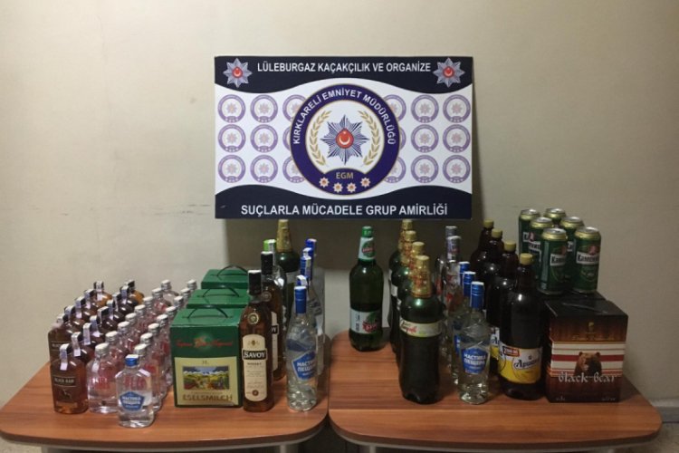 1 yılda 2.2 ton ka&ccedil;ak i&ccedil;ki ele ge&ccedil;irildi