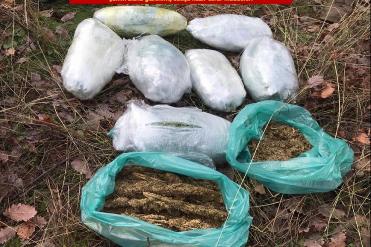 Ter&ouml;r operasyonunda 515 kilogram esrar ele ge&ccedil;irildi