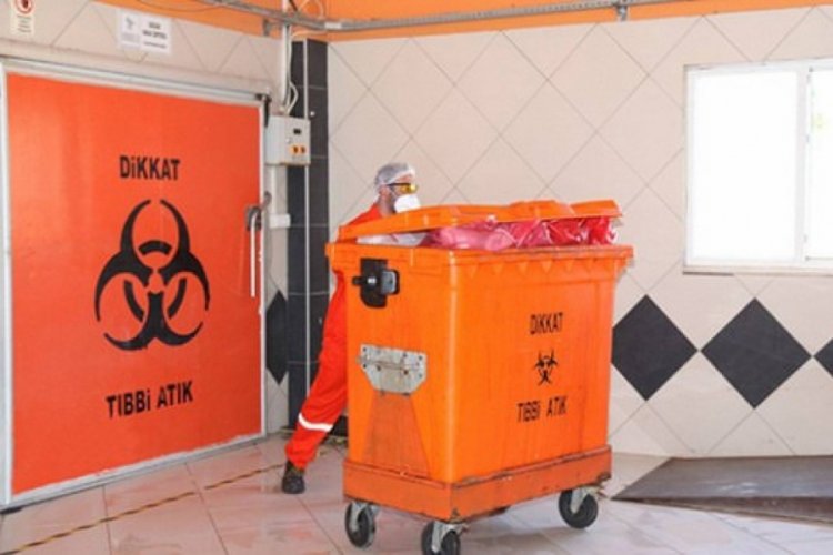 Bir yılda 354 ton tıbbi atık toplandı