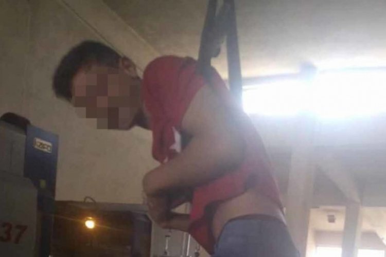 &Ccedil;ırağını tavana asan iş yeri sahibi kardeşler tutuklandı
