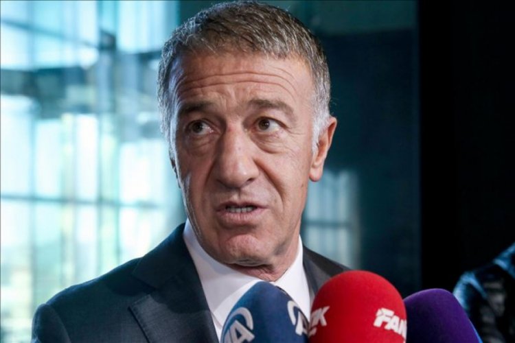 Başkan Ahmet Ağaoğlu: Trabzonspor Kul&uuml;b&uuml;n&uuml;n teknik direkt&ouml;r&uuml; H&uuml;seyin &Ccedil;imşir'dir