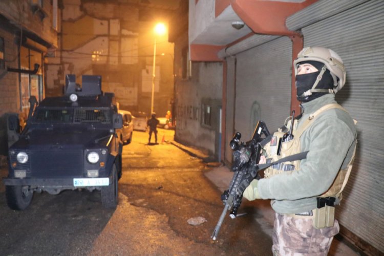 727 polisli uyuşturucu operasyonu