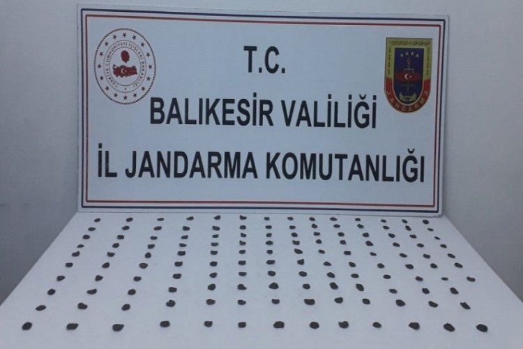 137 adet Bizans sikkesini satmak isterken yakalandı