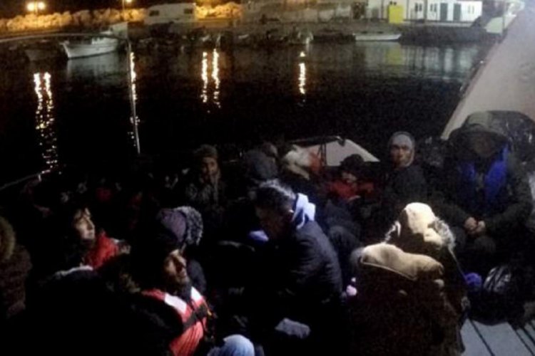 44 ka&ccedil;ak g&ouml;&ccedil;men yakalandı