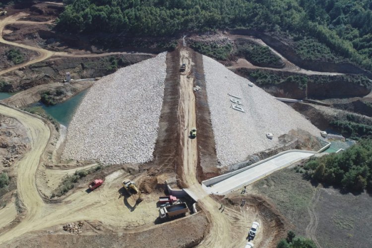 Bursa Olukman Tekke Barajı tarıma can suyu olacak