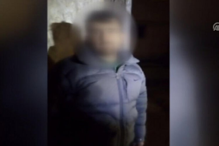 Kendi mahallesindeki evleri işaretledi