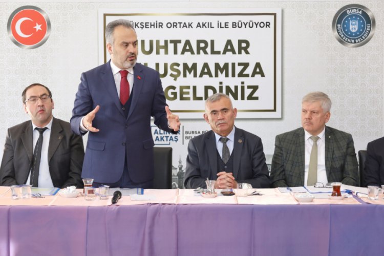 Bursa B&uuml;y&uuml;kşehir Belediye Başkanı Aktaş: "Tek derdimiz fayda &uuml;retmek"