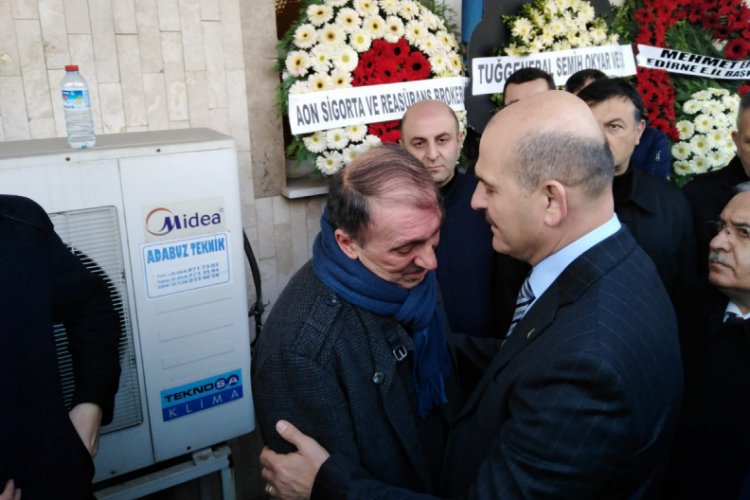 Bakan Soylu, arkadaşının acısını paylaştı