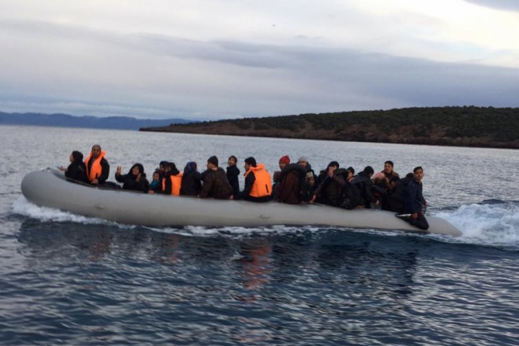 45 Afganistan uyruklu g&ouml;&ccedil;men yakalandı
