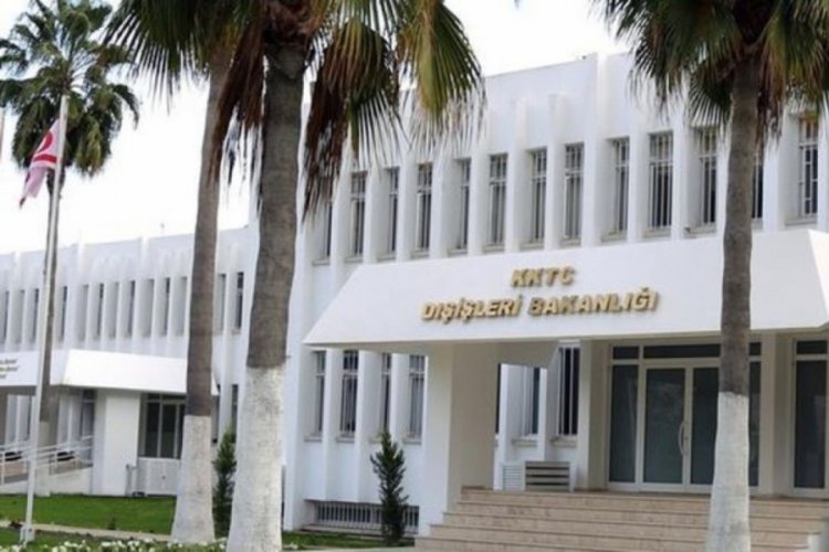 KKTC Dışişleri Bakanlığı: "Rum liderliği kendisini Ada'nın tek sahibi sanıyor"