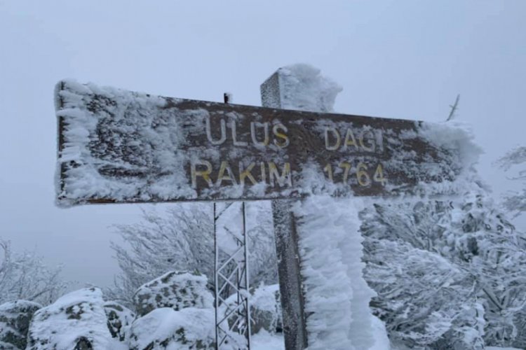 Vatandaşlar Ulus Dağı'na akın etti