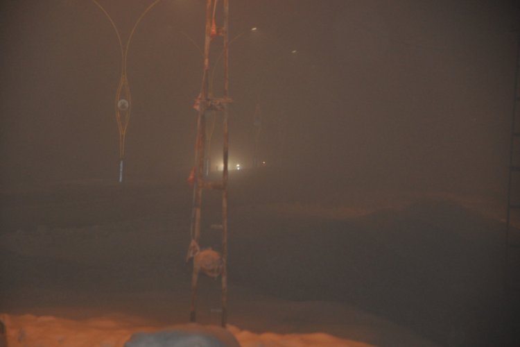 Yoğun sis zor anlar yaşattı