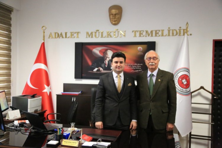 Başkan Atıcı, Başsavcı Yapar'ı ziyaret etti