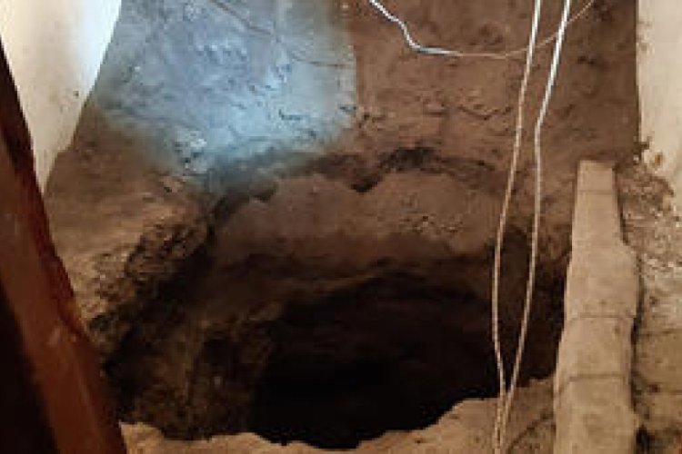 35 metre yerin altında su&ccedil;&uuml;st&uuml; yakalandı