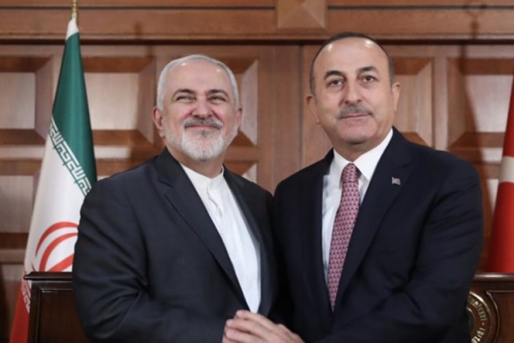 &Ccedil;avuşoğlu, İranlı mevkidaşı Zarif ile g&ouml;r&uuml;şt&uuml;