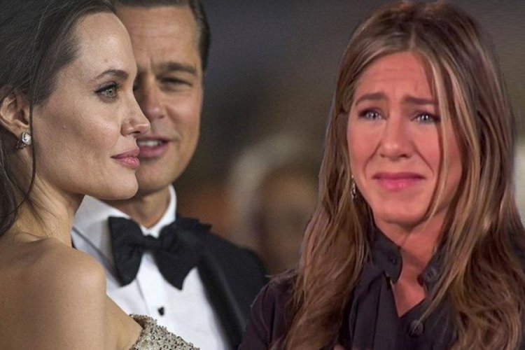 Aniston, Jolie'nin hamile olduğunu &ouml;ğrenince ağlama krizine girmiş