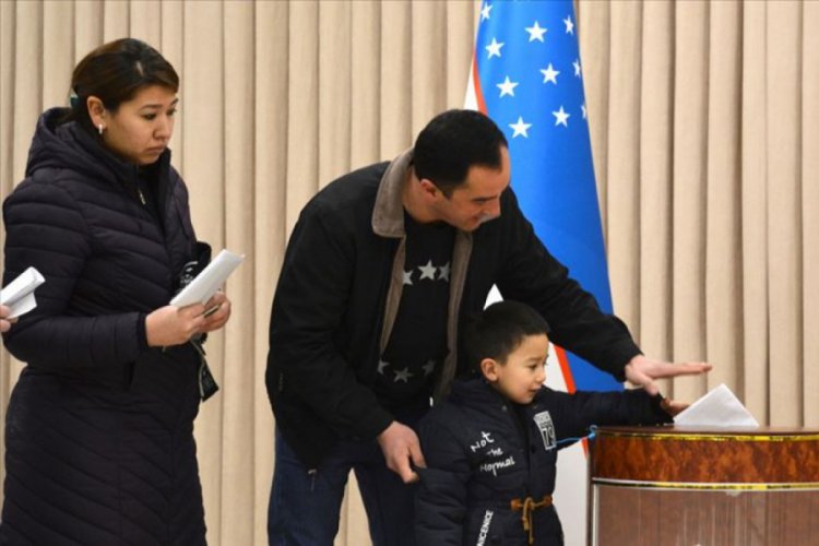 &Ouml;zbekistan'da 25 b&ouml;lgede halk genel se&ccedil;im i&ccedil;in tekrar sandık başına gitti