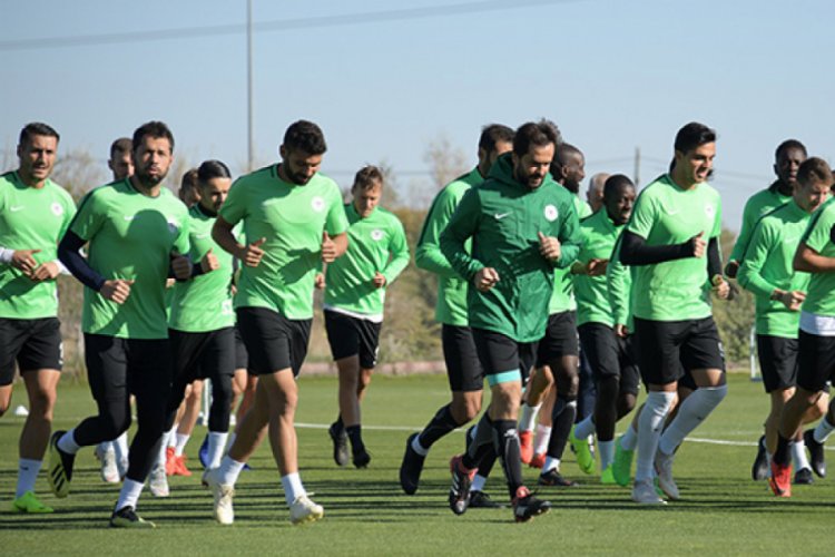Konyaspor'da hazırlıklar s&uuml;r&uuml;yor