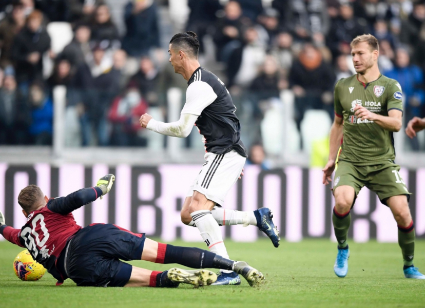 Ronaldo yıldızlaştı, Juventus farklı kazandı