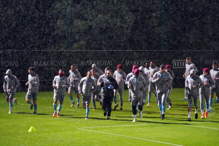 Trabzonspor'da hazırlıklar s&uuml;rd&uuml;