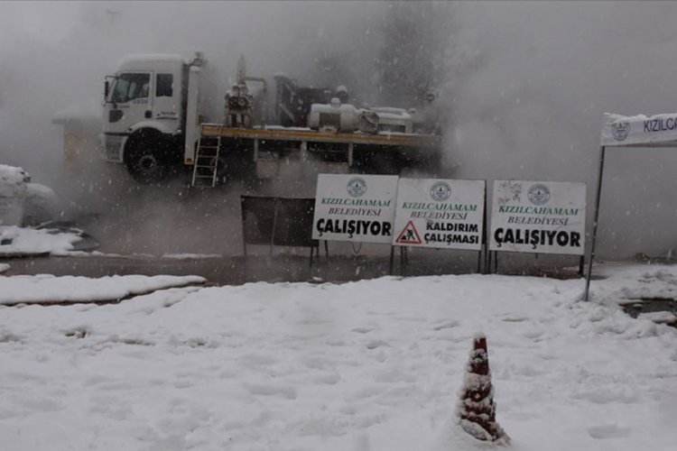 Başkentte yeni termal su kaynağına ulaşıldı
