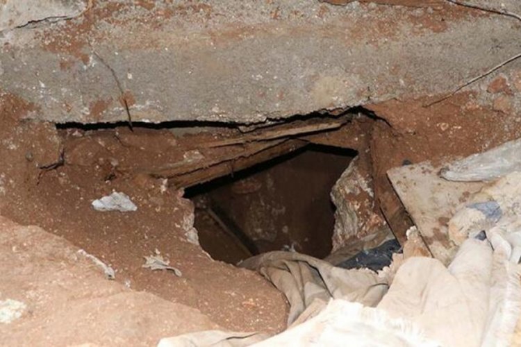 İnşaat kazısında insan ve hayvan fig&uuml;rl&uuml; mozaik bulundu