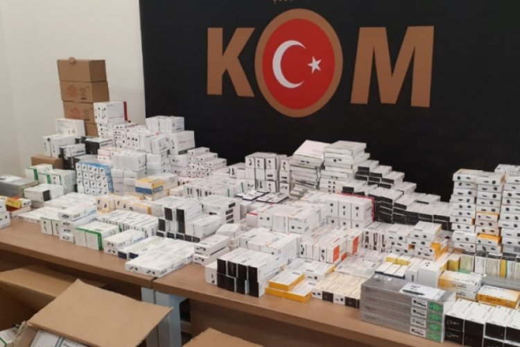 Ter&ouml;r &ouml;rg&uuml;tlerine g&ouml;nderilecek 72 bin ila&ccedil; ele ge&ccedil;irildi