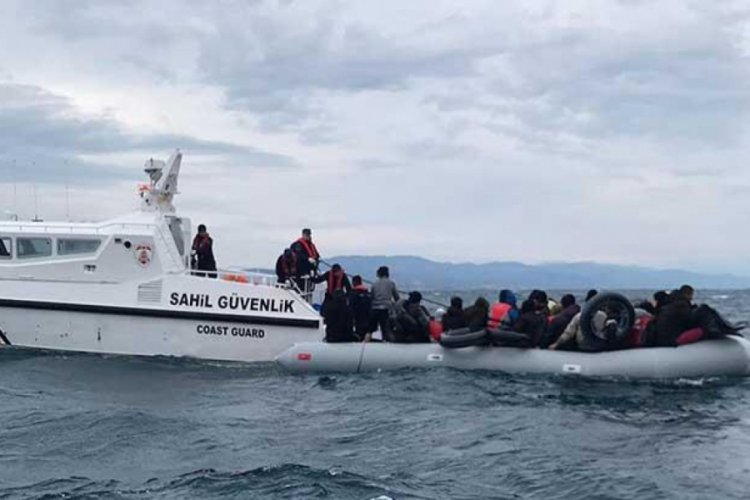92'si &ccedil;ocuk, 193 ka&ccedil;ak g&ouml;&ccedil;men yakalandı