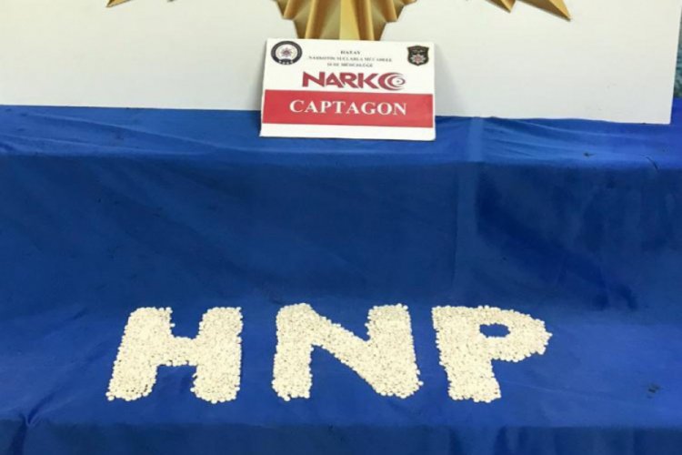 4 bin 483 adet uyuşturucu hap ele ge&ccedil;irildi