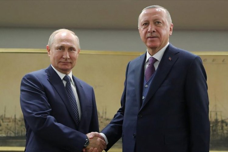 Cumhurbaşkanı Erdoğan, Putin ile bir araya geldi