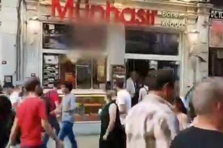 Kebap&ccedil;ıda cinsel i&ccedil;erikli film oynatıldı!