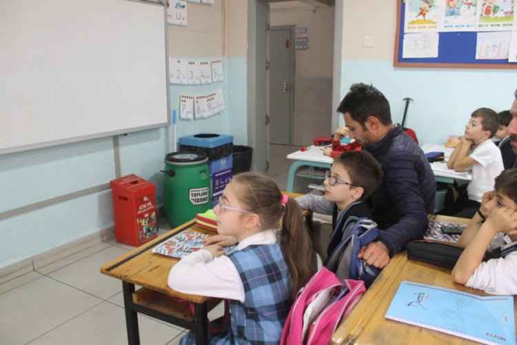 Bursa'da öğrencilere doğanın dengesini koruma bilinci aşılanıyor