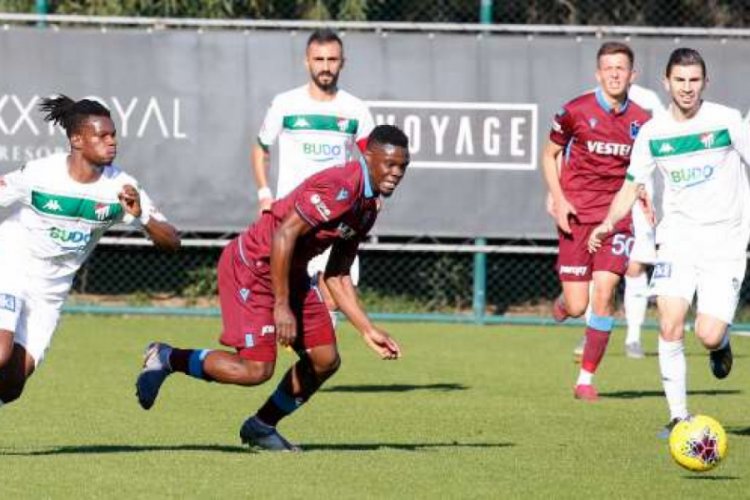 Bursaspor ile Trabzonspor yenişemedi