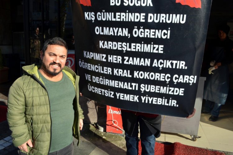 İhtiya&ccedil; sahibi &ouml;ğrencilere &uuml;cretsiz kokore&ccedil; veriyor