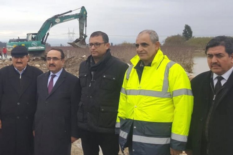 Bakan Yardımcısı &Ouml;zkaldı, hasar g&ouml;ren tarım arazilerini inceledi