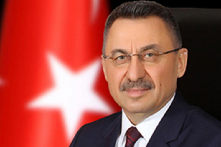 Fuat Oktay'dan şehit askerler i&ccedil;in başsağlığı mesajı
