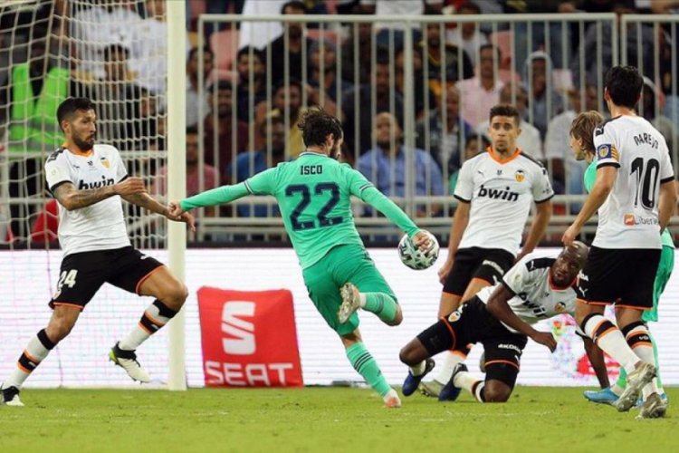 İspanya S&uuml;per Kupası'nda ilk finalist Real Madrid