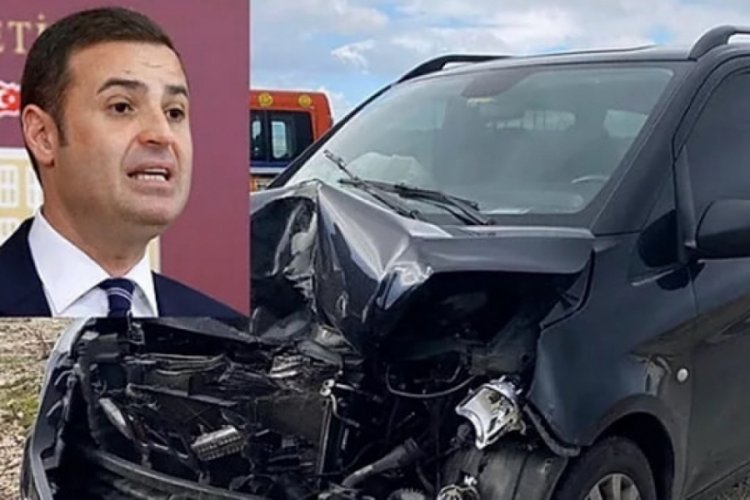CHP Milletvekili Ahmet Akın trafik kazası ge&ccedil;irdi