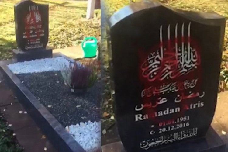 M&uuml;sl&uuml;manlara ait mezarlara &ccedil;irkin saldırı