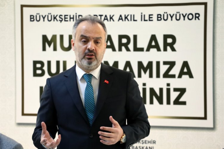Bursa B&uuml;y&uuml;kşehir Belediye Başkanı Aktaş, sorunları muhtarlardan dinledi