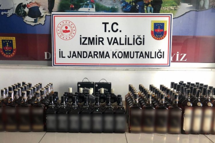 112 litre g&uuml;mr&uuml;k ka&ccedil;ağı i&ccedil;ki ele ge&ccedil;irildi