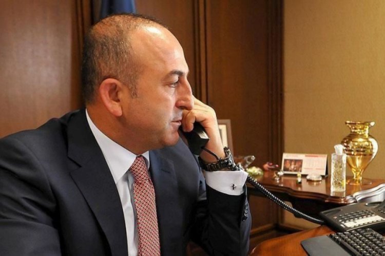 Dışişleri Bakanı &Ccedil;avuşoğlu'ndan telefon trafiği