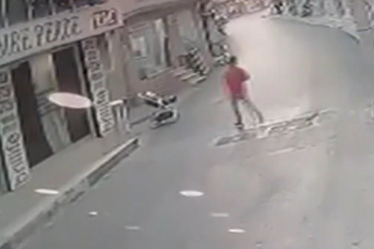 Bursalı gencin dikkati muhtemel bir faciayı &ouml;nledi