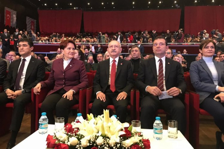 Kılı&ccedil;daroğlu, Akşener ve İmamoğlu 'Kanal İstanbul &Ccedil;alıştayı'na katıldı