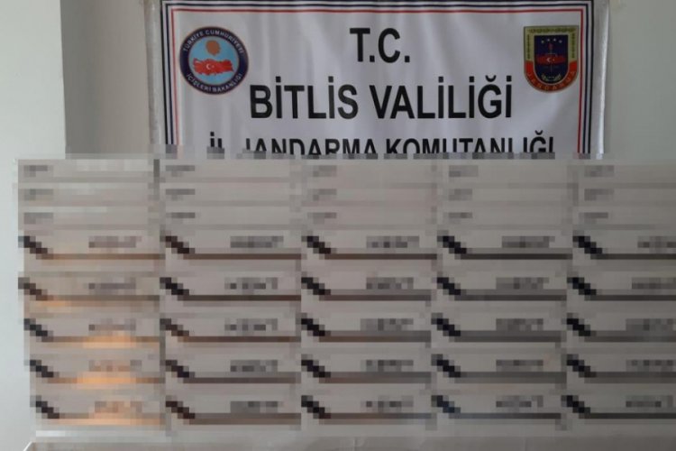 2 bin 830 paket ka&ccedil;ak sigara ele ge&ccedil;irildi