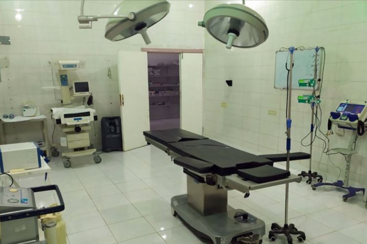 Tel Abyad Hastanesinde ilk ameliyat yapıldı